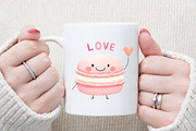 Kawaii Valentine's CLIPART, an Illustration by Sublimation Artist (Thumbnail 5 of 6)