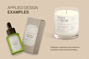 Product Label Template Set, a Stationery Template by BrandPacks (Thumbnail 11 of 14)