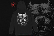 10 Bundle Dark Art Pitbull Dog Beast, an Illustration by Morspective (Thumbnail 4 of 7)