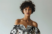 Off Shoulder Top Mockup, an Apparel Mockup by Nora Gad (Thumbnail 4 of 14)
