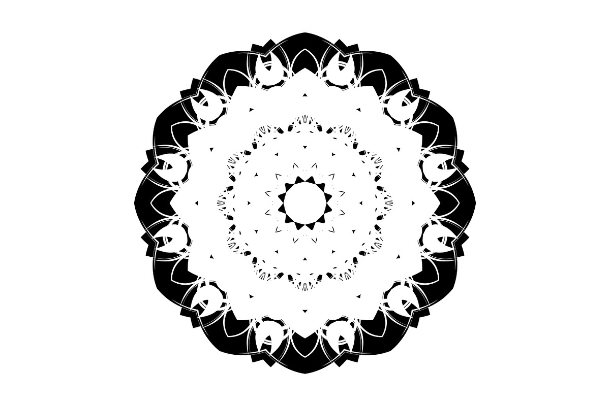 High Quality Mandala Clipart Bundle, a Decorative Illustration by NJ Himel (Photo 34 of 103)