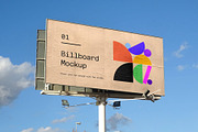 Billboard Poster Street Mockup, an Advertising Mockup by Asylab (Thumbnail 1 of 5)