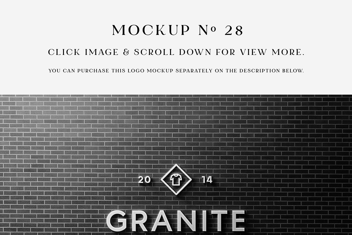 50 Logo Mockup Branding Bundle - V4, an Advertising Mockup by Asylab (Photo 33 of 56)