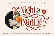Bharits Epic Typeface, a Serif Font by alit design (Thumbnail 3 of 20)