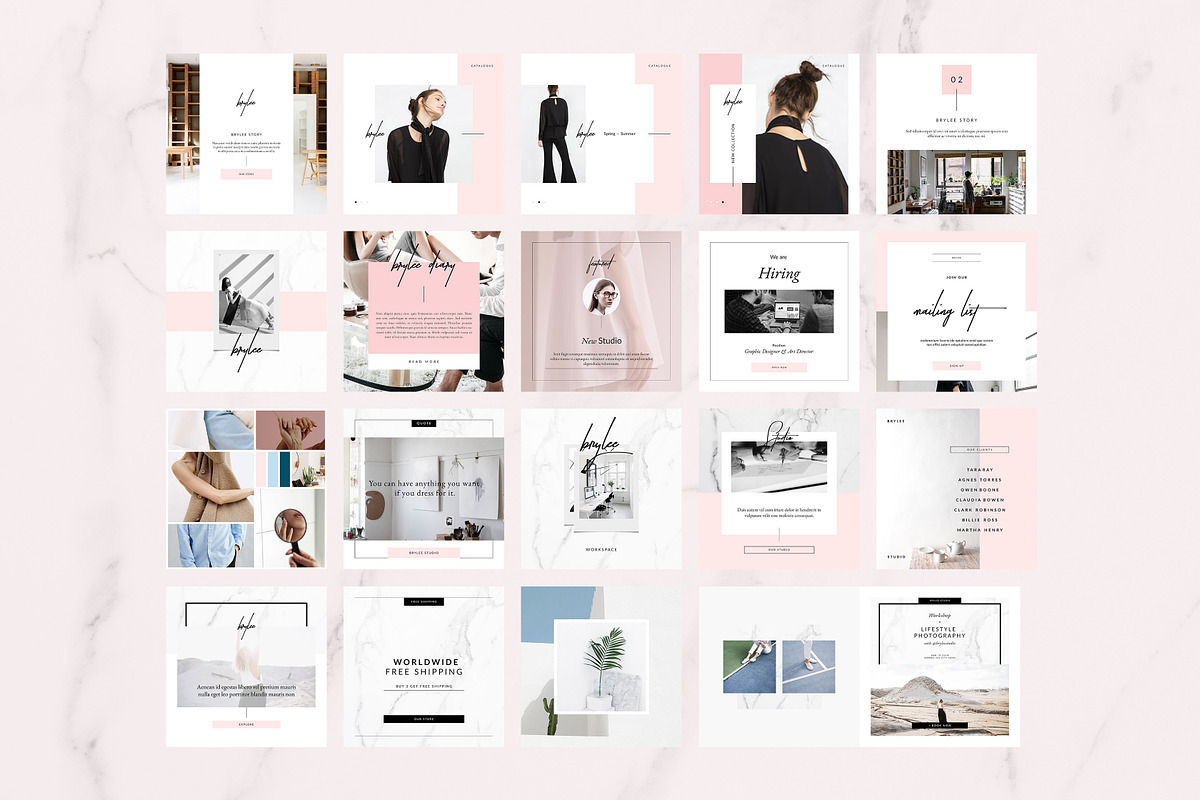 Brylee Social Media Pack, a Social Media Template by Loc Tropis (Photo 7 of 7)