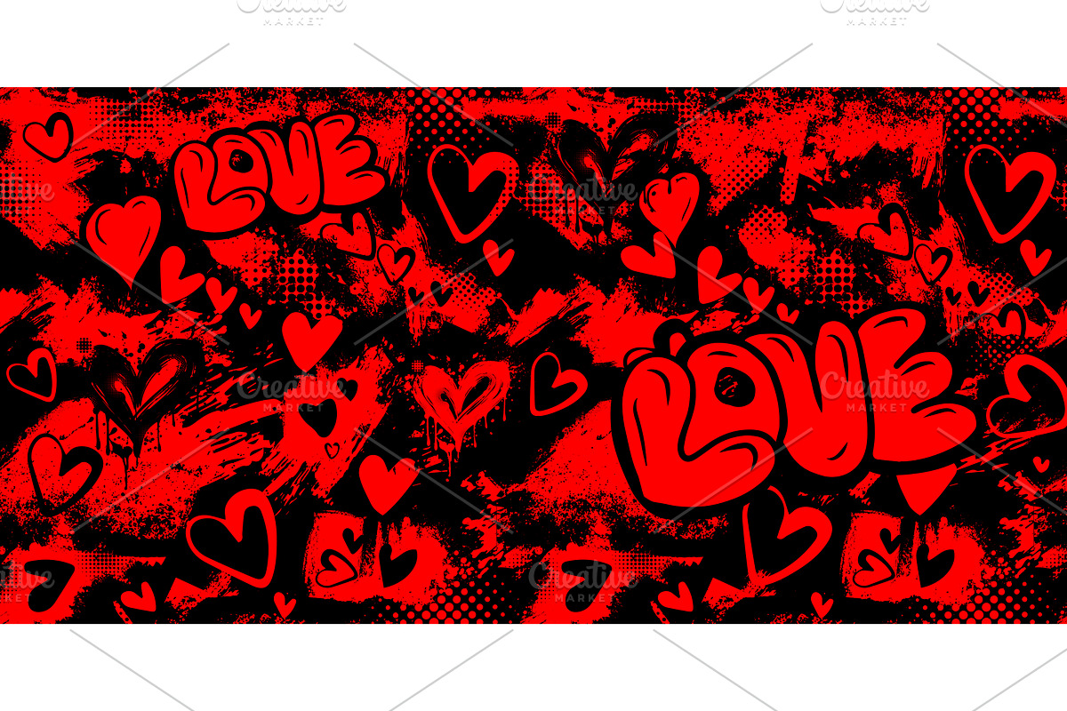 Seamless Valentine's Day Background, a Texture Illustration by Nenahliadava Design