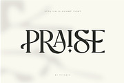 Praise Elegant Stylish Font, a Serif Font by Typebae (Thumbnail 12 of 12)