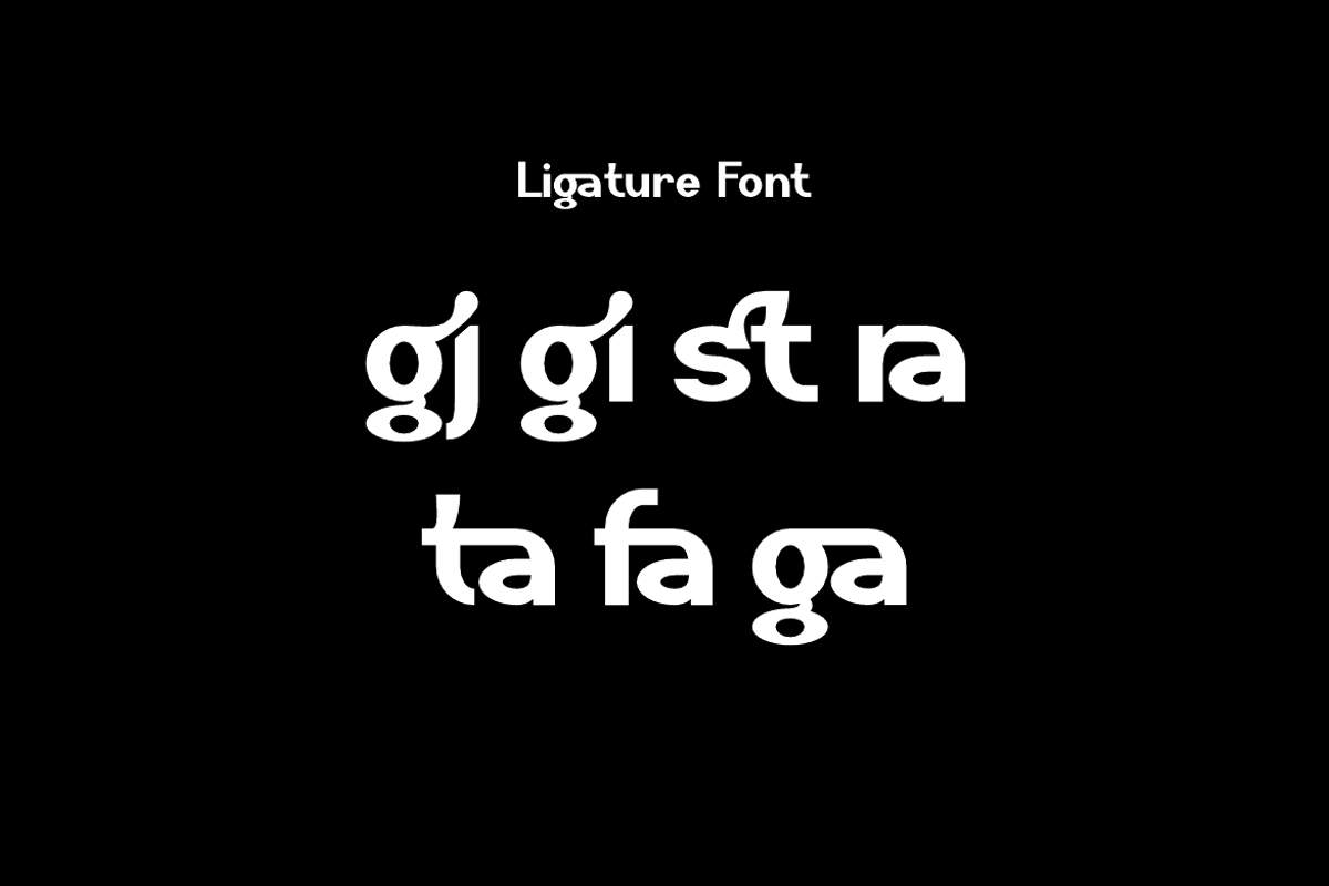 Stogic - Modern Stylish Font, a Sans Serif Font by Iqsiart Studio (Photo 12 of 13)