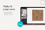 Eva Logo Canva Template, a Branding & Logo Template by The Canva Template Shop (Thumbnail 2 of 4)