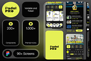 Padel Booking & Shopping App UI Kit, an UI Kit Template by Creative Perspective (Thumbnail 2 of 6)