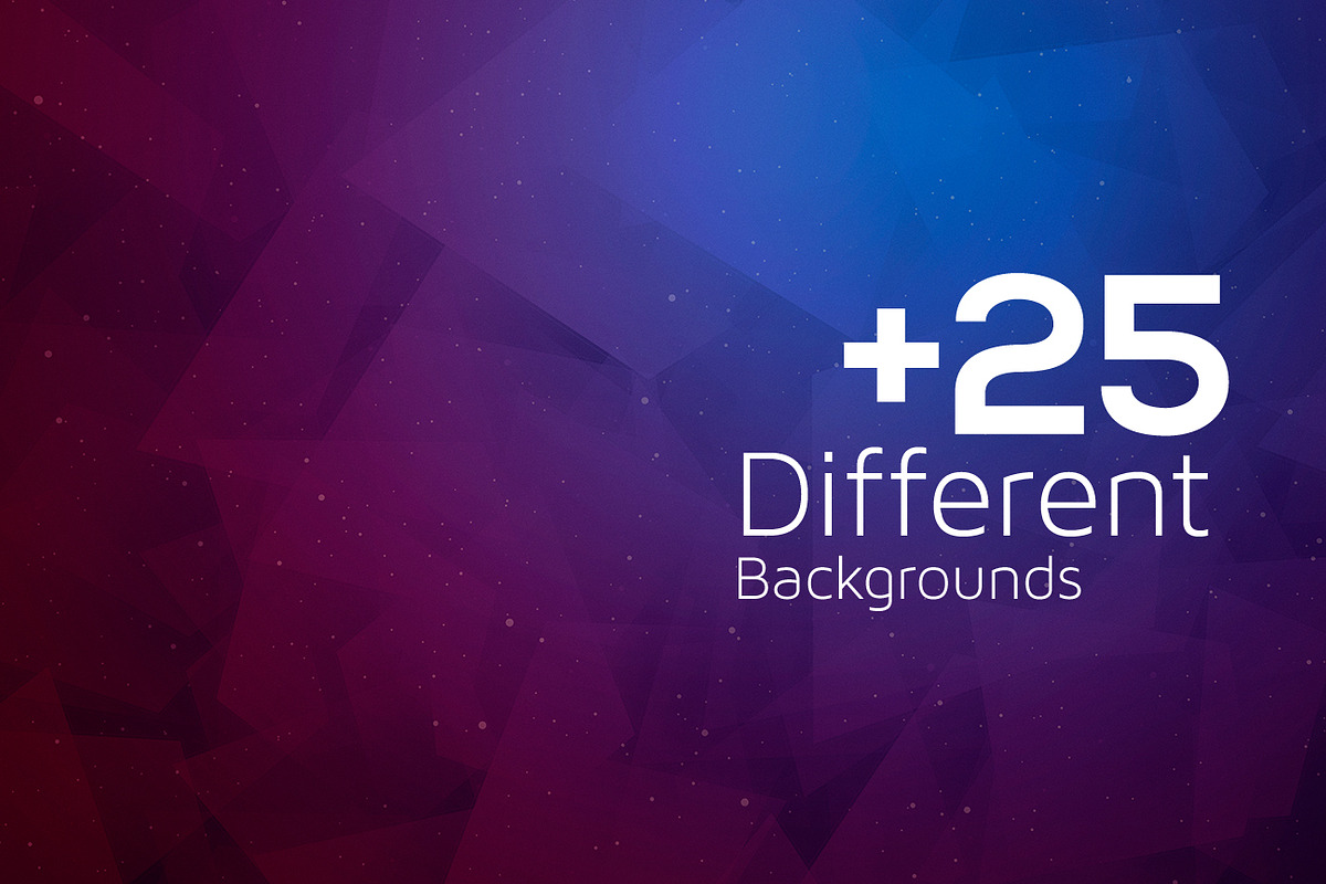 +25 Polygon Colorful Backgrounds v2, a Background Graphic by BIBIART (Photo 6 of 8)