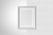 Photo Frame on Wall Mockup, a Product Mockup by Aurora Graphics (Thumbnail 6 of 7)