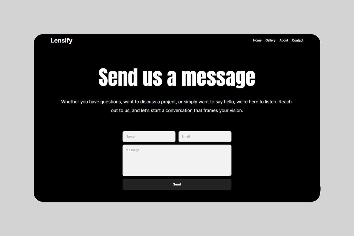 Lensify - Framer Template, a Websites & App Template by BiancaXavier (Photo 5 of 5)