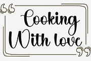 Authentic Handmade, a Handwritten Font by InermediaSTUDIO (Thumbnail 5 of 9)