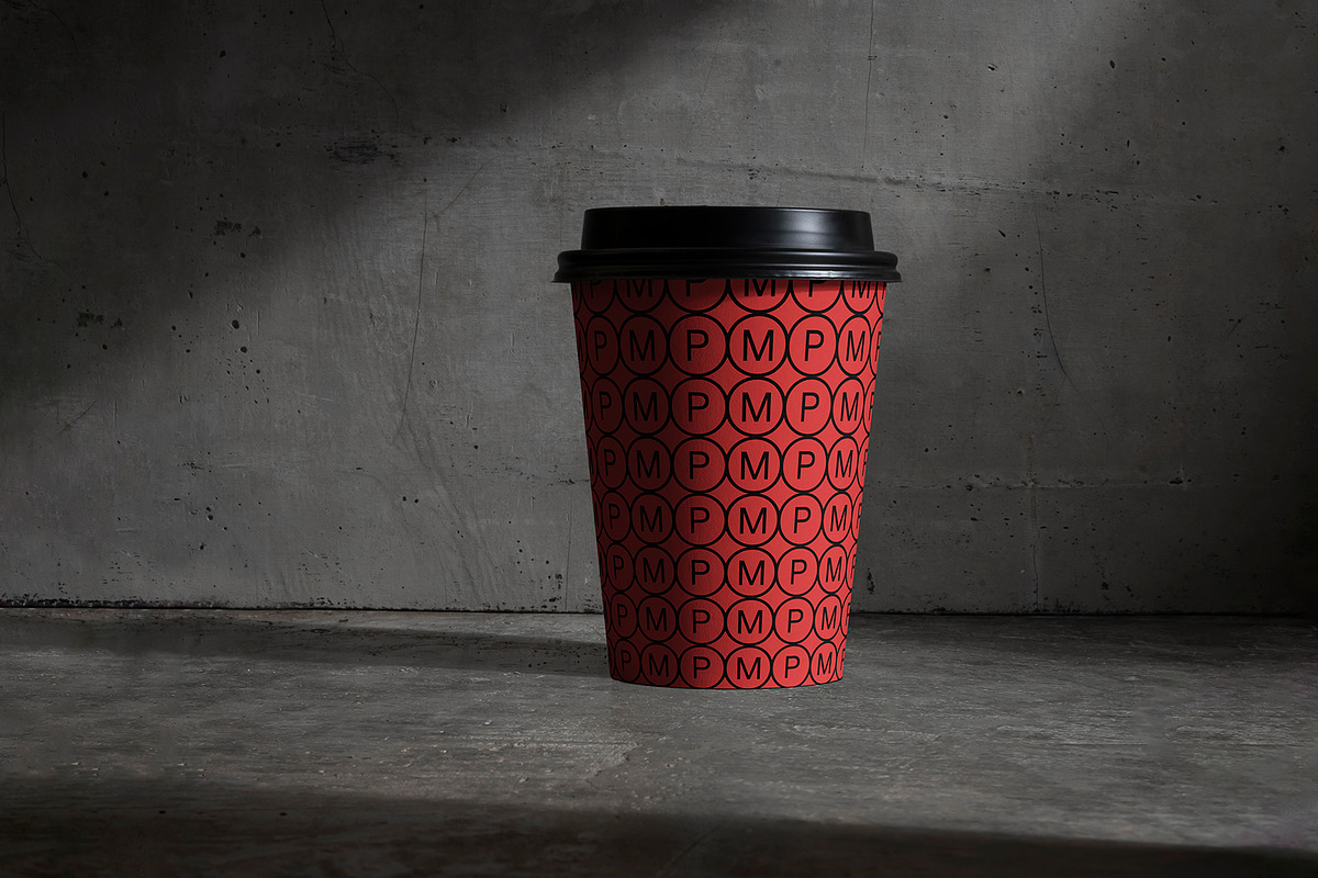 Paper Cup Mockup PM_PC_01, a Cups & Container Mockup by PinchesMockups© (Photo 2 of 3)