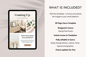 Email Newsletter Templates Canva