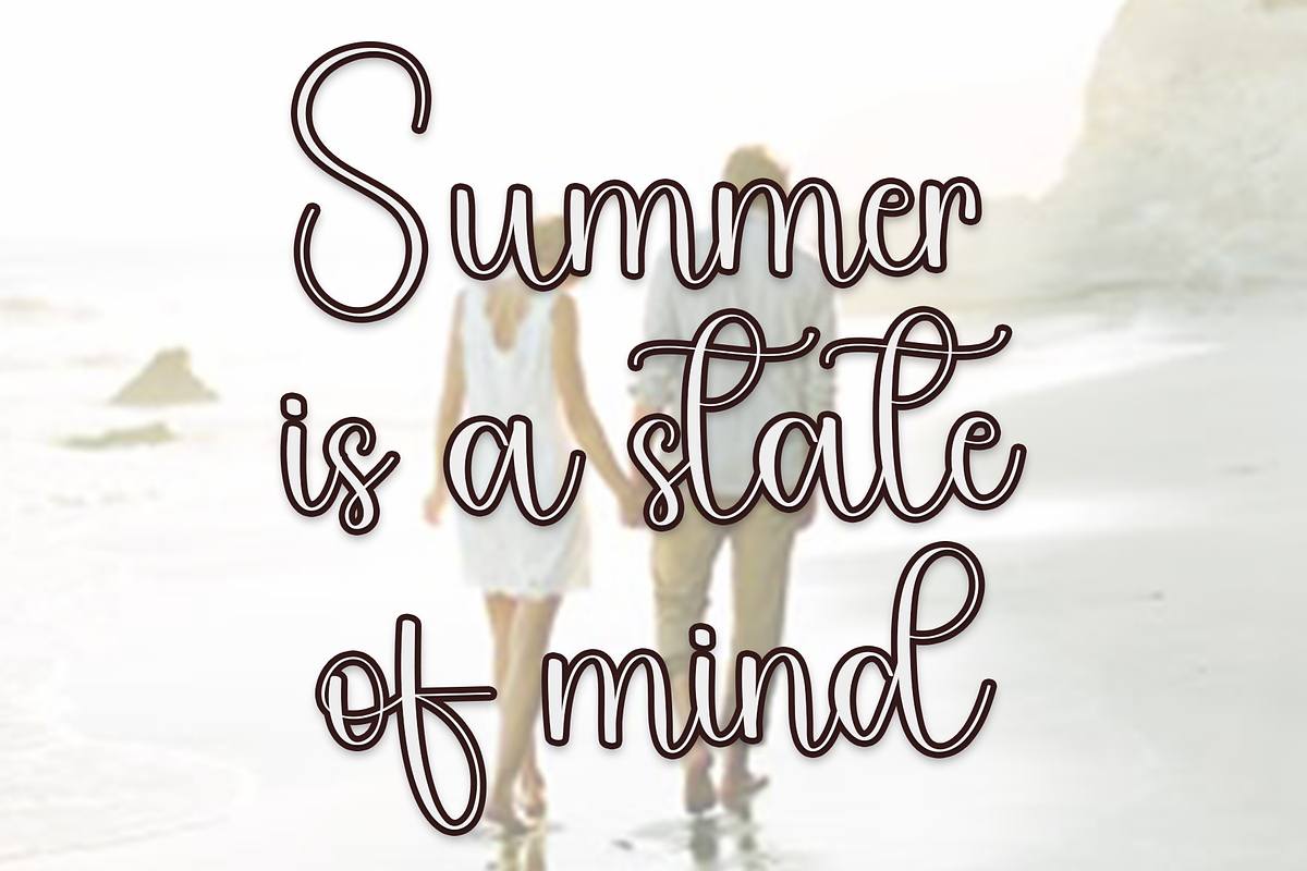 Backline, a Handwritten Font by InermediaSTUDIO (Photo 2 of 9)