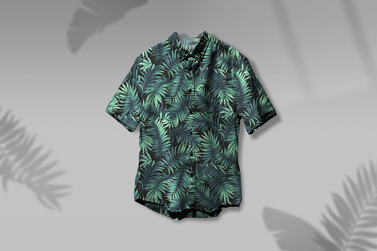 Tropical plant pattern. Vector., a Pattern Graphic by Anna Smirnova (Photo 7 of 7)