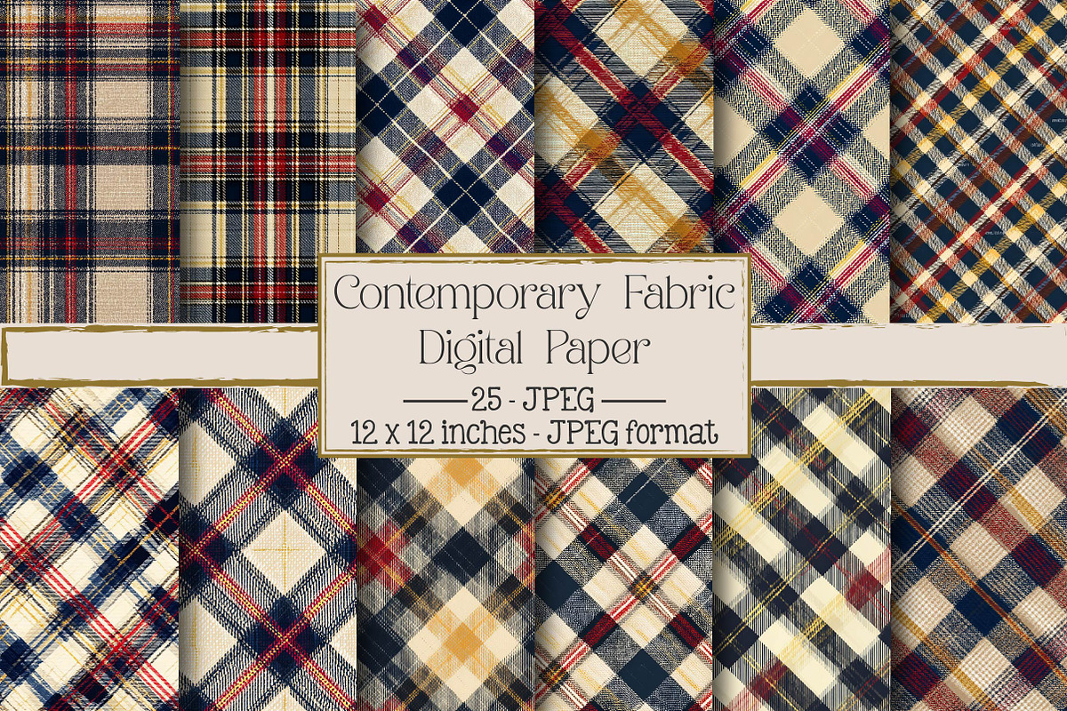 Contemporary Fabric Design, an Illustration by DreamPrint404 (Photo 1 of 4)