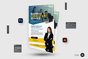Business Consultant Flyer Template, a Flyer Template by Aam360 (Thumbnail 2 of 3)