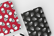 Halloween seamless patterns set, a Pattern Graphic by Swetsol (Thumbnail 8 of 9)