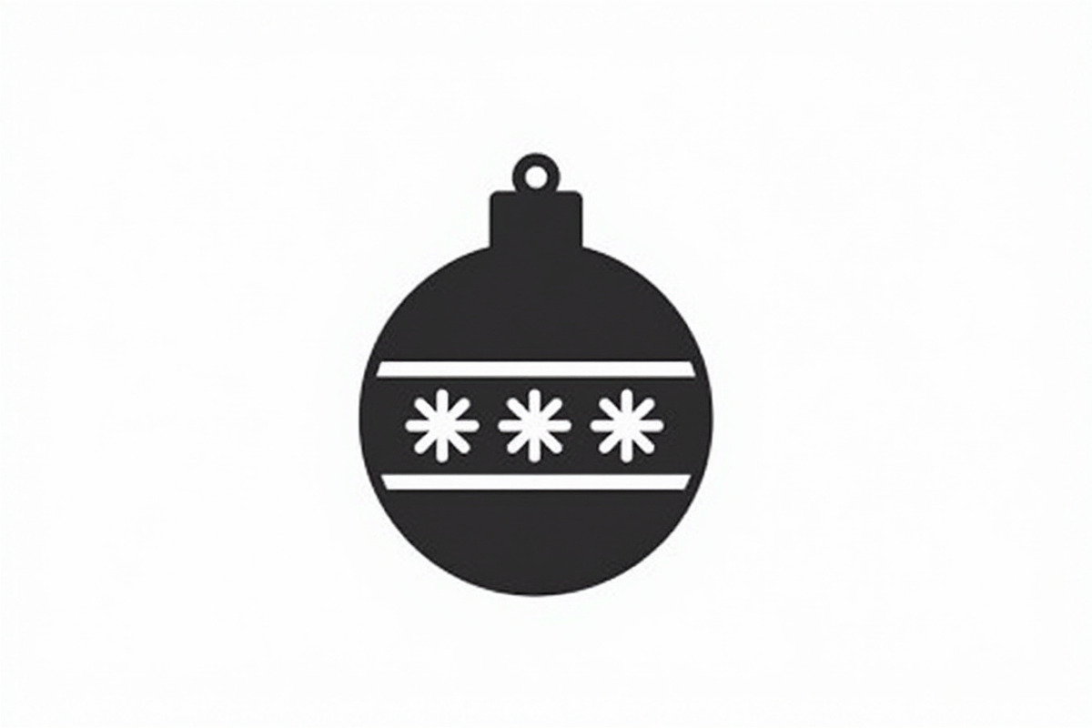Christmas Laser Cut Ornament Bundle, a Graphic by Designer_Momina (Photo 2 of 16)
