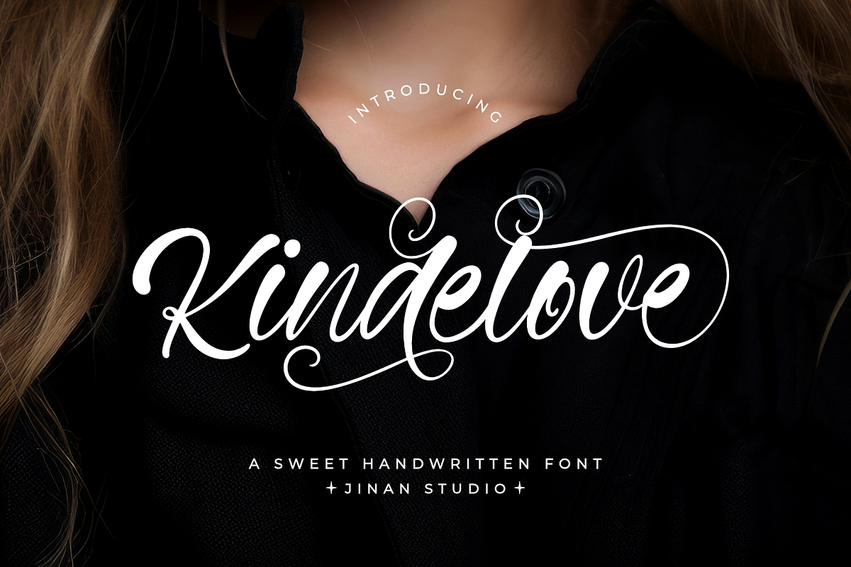 Kindelove - A Handwritten Font, a Handwritten Font by Ainun Jinan (Photo 1 of 10)