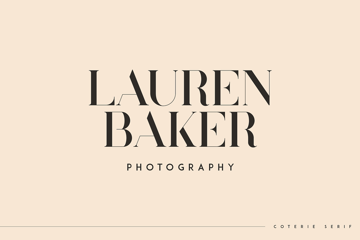 Coterie - Elegant Serif font, a Serif Font by Only Fonts (Photo 2 of 10)
