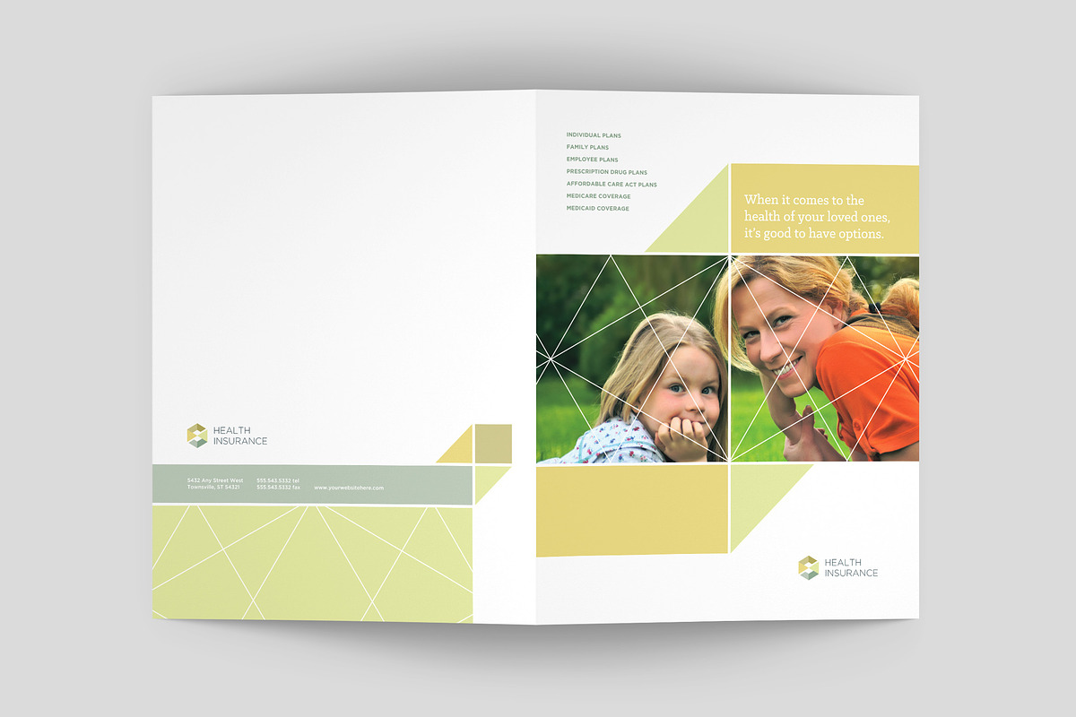 Health Insurance Brochure Template, a Brochure Template by StockLayouts (Photo 3 of 4)