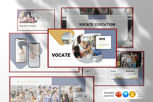 Vocate Presentation Template, a Presentation Template by Analogous Temp