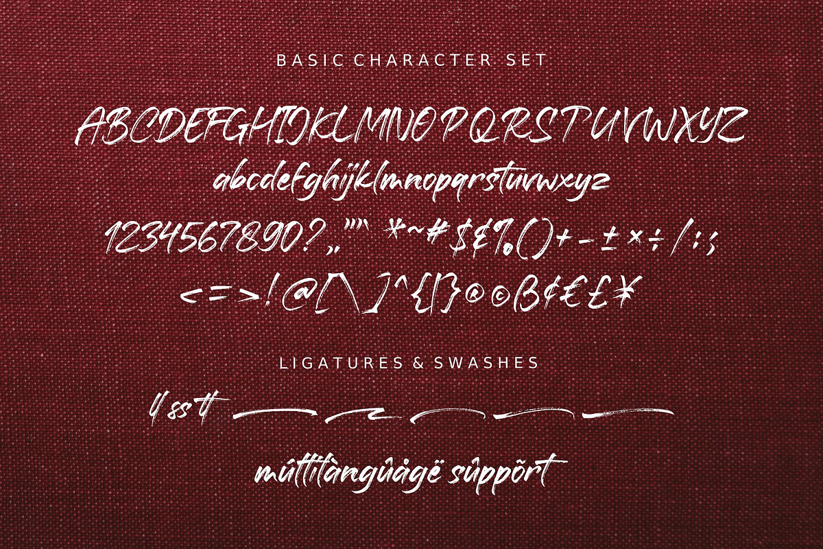 Bill Smith | Handwriting Font, a Script Font by Ghuroba Studio (Photo 9 of 9)