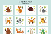 Forest Animals Collection, an Animal Illustration by Gulnara Sabirova (Thumbnail 13 of 15)