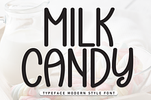 Milk Candy | Script Font