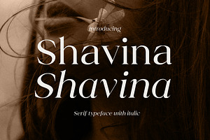 Shavina Serif Typeface