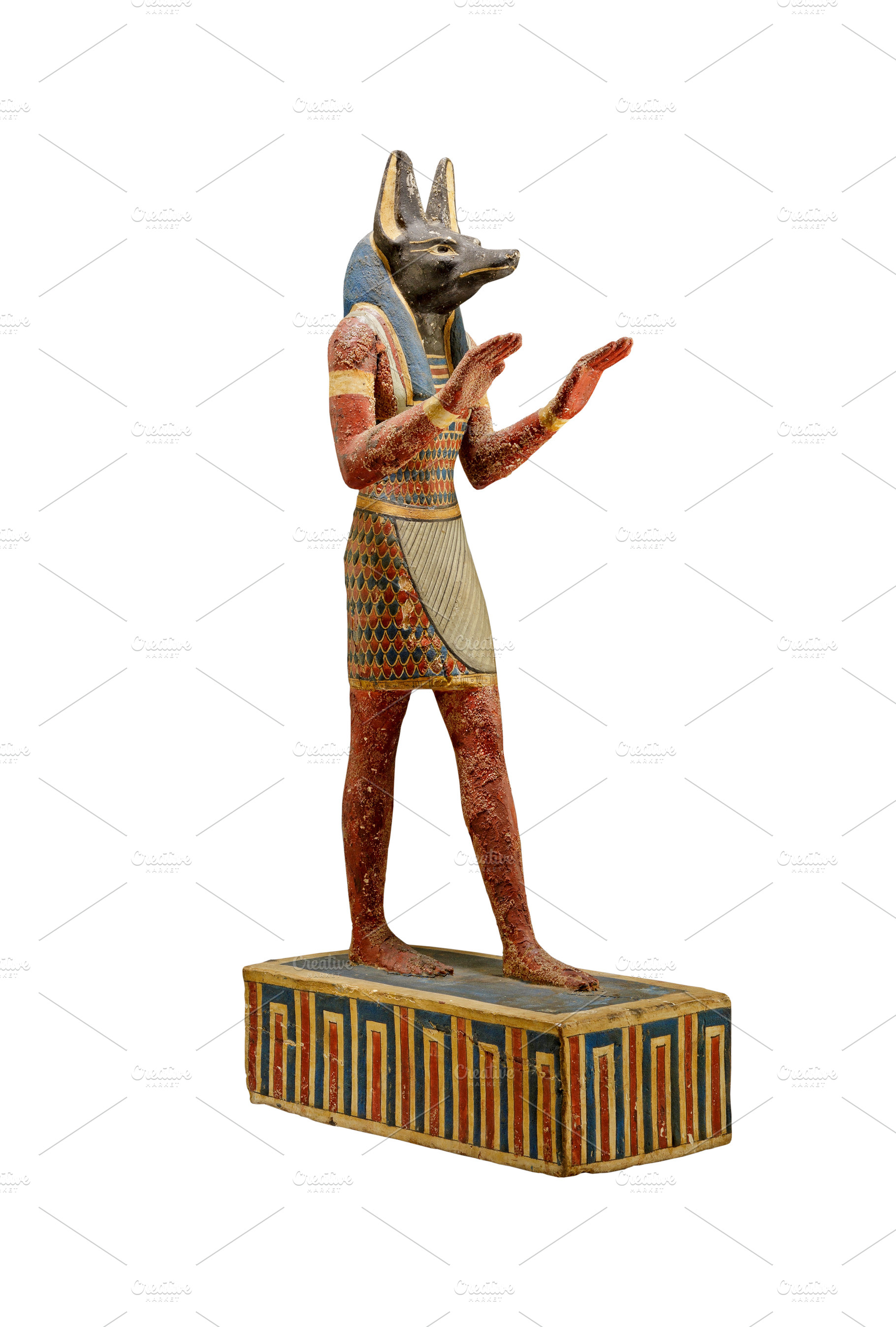 Ancient Egyptian god Anubis statue, an Arts & Entertainment Photo by BOOCYS