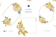 Watercolor lemon and blueberry, an Illustration by MariGraphic boutique (Thumbnail 5 of 13)