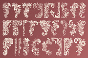 104 Art Nouveau Corners and Frames, a Decorative Illustration by Stanislav Kharchevskyi (Thumbnail 2 of 6)