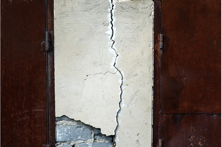Crack in the wall. Grunge concrete, an Abstract Photo by darksoul72