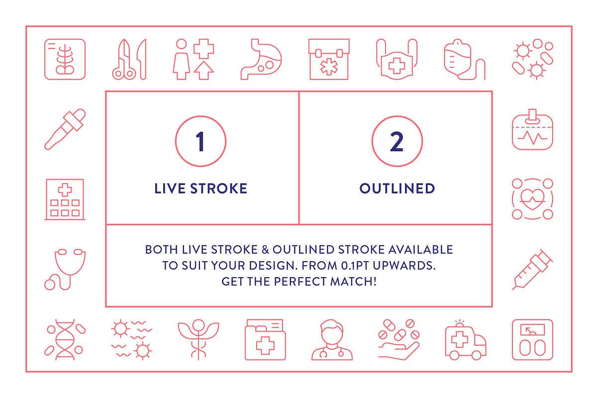 Medical Line Icons, an Outline Icon by Made by Made (Photo 4 of 7)