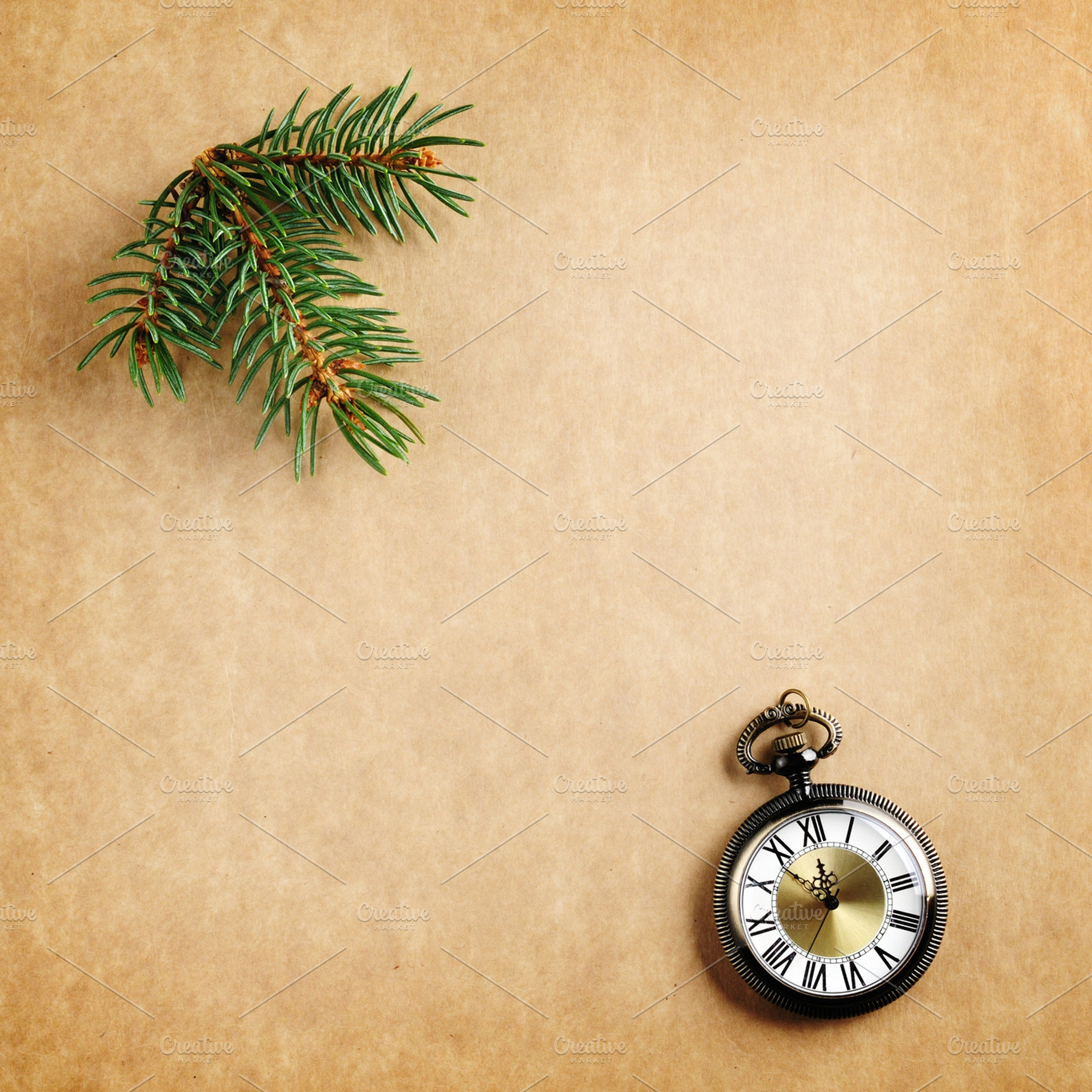 Retro christmas background