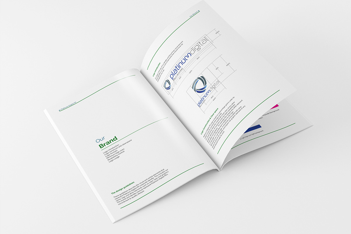 Brand Identity Guide Template, a Brochure Template by Machel Design (Photo 3 of 4)