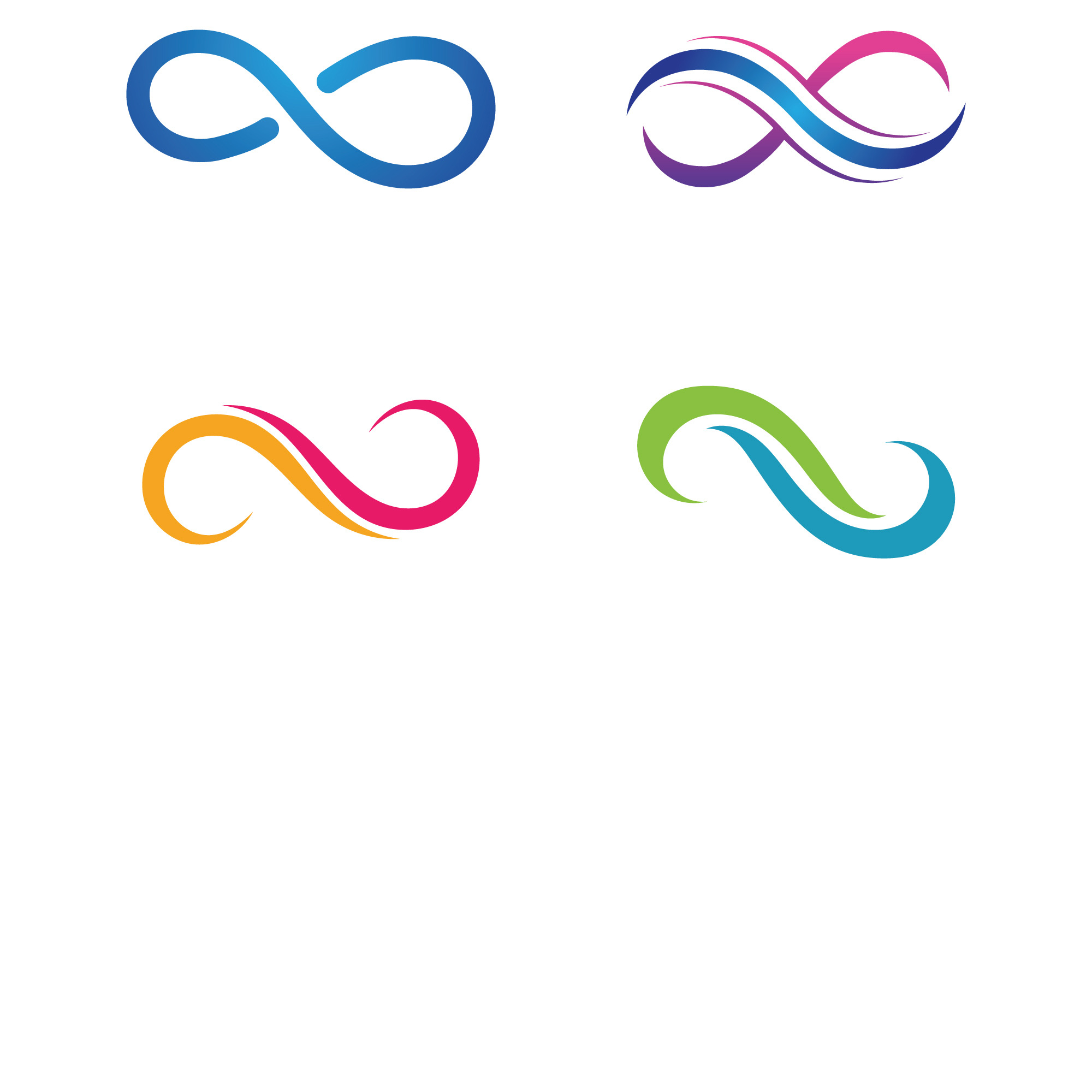 Infinity Design Vector logo template, a Branding & Logo Template by ...
