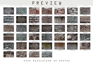 Stone Walls Photoshop Textures