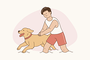 The Pet Connection Illustration, an Object Graphic by Jump Studio (Thumbnail 10 of 12)