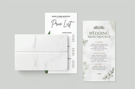 Menu Mockup