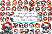 Playful Peeking Dog Breeds Clipart, an Illustration by designcity5 (Thumbnail 1 of 5)