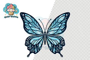 Butterfly Clipart Illustrations Pack