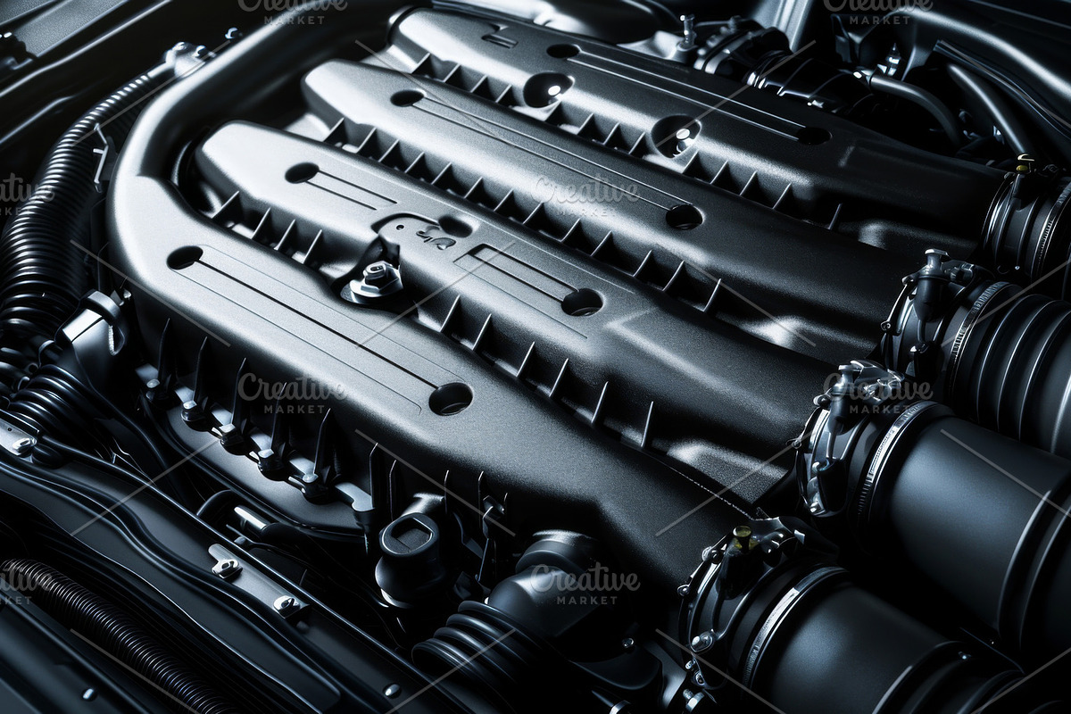 55 Car engines, a Transportation Illustration by Handmadefont (Photo 40 of 56)