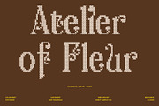 CS Aquary Stitched, a Serif Font by Craft Supply Co. (Thumbnail 2 of 8)