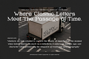Mediore Alt - Distressed Serif Font, a Serif Font by Typeparties (Thumbnail 8 of 9)